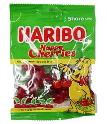 МАРМЕЛАД ЖЕВАТЕЛЬНЫЙ HAPPY CHERRIES 80ГР