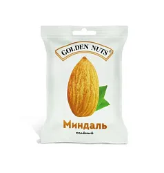 МИНДАЛЬ GOLDEN NUTS 50ГР