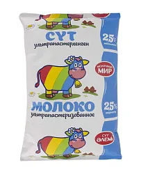 МОЛОКО ADAL CYT УЛЬТРАПАСТЕР 2,5% 900МЛ ТФА