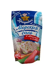 МОРСКАЯ СОЛЬ С ОВОЩАМИ И ЗЕЛЕНЬЮ ПРИПРАВЫЧ 200ГР
