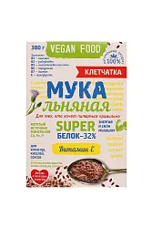 МУКА ЛЬНЯНАЯ КОМПАС ЗДОРОВЬЯ ПИТАЙСЯ ПРАВИЛЬНО 300ГР