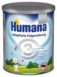 НАЧАЛЬНАЯ МОЛОЧНАЯ СМЕСЬ HUMANA PLATIN 1 400ГР С 0 ДО 6 МЕС