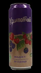 НАПИТОК КОМПОТАЙ ЯГОДА СОКОСОДЕРЖАЩИЙ 0,45Л Ж/Б