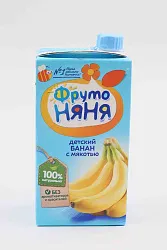 НЕКТАР ФРУТО НЯНЯ БАНАН С МЯКОТЬЮ 500МЛ