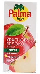 НЕКТАР PALMA JUICE КРАСНОЕ ЯБЛОКО 0,95Л