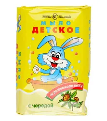 НК МЫЛО ДЕТСКОЕ С ЧЕРЕДОЙ 90ГР
