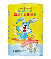 НК МЫЛО ДЕТСКОЕ С РОМАШКОЙ 90ГР