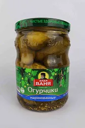 ОГУРЧИКИ МАРИНОВАННЫЕ ДЯДЯ ВАНЯ 6*950ГР