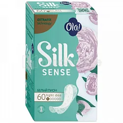 OLA! SILK SENSE LIGHT ПРОКЛАДКИ ЕЖЕДНЕВНЫЕ ТОНКИЕ СТРИНГ-МУЛЬТИФОРМ УП.60