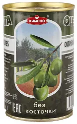 ОЛИВКИ ЗЕЛЕНЫЕ БЕЗ/КОСТ OLEVITA 300ГР