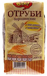 ОТРУБИ БОРОДИНСКИЕ 200ГР