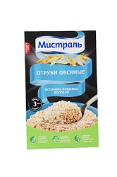 ОТРУБИ МИСТРАЛЬ ОВСЯНЫЕ 400ГР