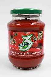 ПАСТА ТОМАТНАЯ 3 ЖЕЛАНИЯ 500ГР СТ/Б