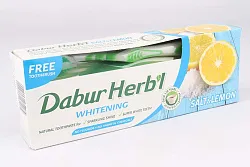 ПАСТА ЗУБН DABUR HERBL СОЛЬ/ЛИМОН 150ГР/ЗУБН ЩЕТКА