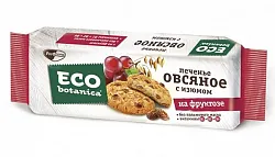 ПЕЧЕНЬЕ ОВСЯННОЕ ЕCO BOTANIKA С ИЗЮМОМ НА ФРУКТОЗЕ 280ГР