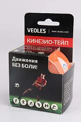 ПЛАСТЫРЬ КИНЕЗИО-ТЭЙП ОРАНЖ РУЛОН С УС ФИКС 5СМX5М