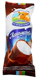 ПЛОМБИР В ШОКОЛАДНО-СЛИВОЧНОЙ ГЛАЗУРИ 90ГР