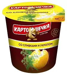 ПЮРЕ КАРТ КАРТОШЕЧКА СО СЛИВКАМИ И УКРОПОМ ТС 38ГР