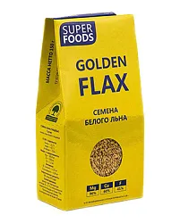 СЕМЕНА БЕЛОГО ЛЬНА ПИЩЕВЫЕ GOLDEN 150ГР