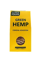 СЕМЕНА КОНОПЛИ ПИЩЕВЫЕ GREEN ФАС 150ГР