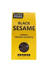 СЕМЕНА КУНЖУТА ЧЕРНОГО BLACK SESAME SEEDS 150ГР