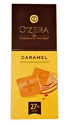 ШОКОЛАД БЕЛЫЙ OZERA CARAMEL 90ГР