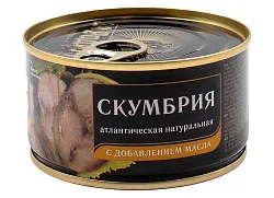 СКУМБРИЯ АТЛАНТИЧЕСКАЯ ЗА РОДИНУ 185ГР КЛЮЧ