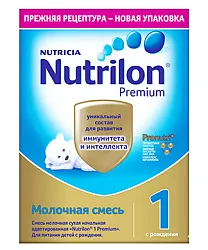 СМЕСЬ МОЛОЧНАЯ NUTRILON 1 PREMIUM С РОЖДЕНИЯ 350ГР