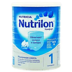 СМЕСЬ NUTRILON 1 КОМФОРТ 900ГР