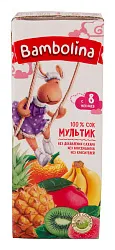 СОК Д/ДЕТСК ПИТ BAMBOLINA МУЛЬТИФРУКТ ТП 200МЛ