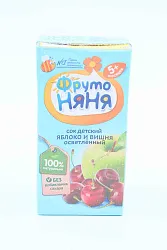 СОК ФРУТО НЯНЯ ЯБЛ/ВИШНЯ ОСВЕТЛ 200МЛ