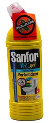 СРЕДСТВО Д/ЧИСТКИ УНИТАЗА SANFOR WC GEL МОР/БРИЗ 750МЛ