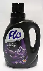 СРЕДСТВО FLO ЖИДК Д/СТИРКИ ТЕМН/ЧЕРН ТКАНЕЙ BLACK 1Л
