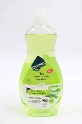 СРЕДСТВО QUALITA Д/МЫТЬЯ ПОСУДЫ GREEN TEA&ALOE ФЛАКОН 500МЛ