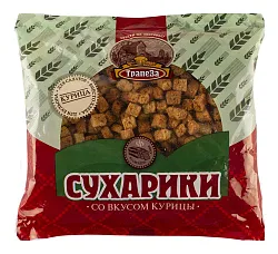 СУХАРИ ТРАПЕЗА САЛАТНЫЕ КУРИЦА 150ГР