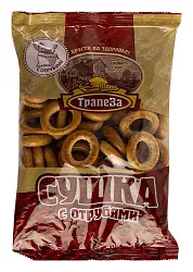 СУШКА ТРАПЕЗА С ОТРУБЯМИ 300ГР