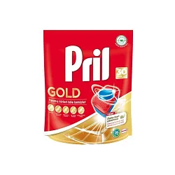 ТАБЛЕТКИ Д/ПОСУДОМОЕЧНЫХ МАШИН PRIL GOLD 30ШТ