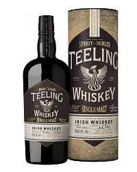 ВИСКИ TEELING SINGLE MALT IRISH WHISKEY GIFT TUBE 46% 0,7Л ТУБА