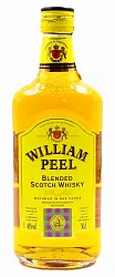 ВИСКИ WILLIAM PEEL BLENDED SCOTCH WHISKY 0,5Л