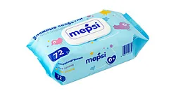ВЛАЖНЫЕ САЛФЕТКИ ГИПОАЛЛЕРГЕННЫЕ ДЕТСКИЕ MEPSI 72ШТ