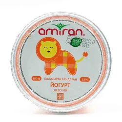 ЙОГУРТ АМИРАН IMMUNIVIT 2,8% 180ГР