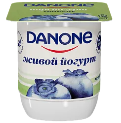 ЙОГУРТ DANONE ЧЕРНИКА 120ГР