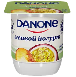 ЙОГУРТ DANONE ПЕРСИК/МАРАКУЙЯ 120ГР