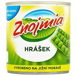 ЗЕЛЕНЫЙ ГОРОШЕК ZNOJMIA КЛЮЧ 200ГР/6