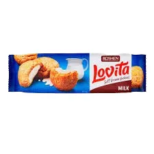 СДОБНОЕ ПЕЧЕНЬЕ LOVITA SOFT CREM COOKIES MILK 127ГР