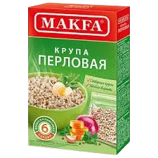 MAKFA КРУПА ПЕРЛОВАЯ 400ГР