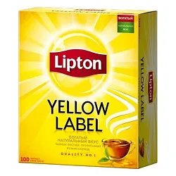 ЧАЙ LIPTON EXTRA STRONG 100ПАКЕТX2ГР